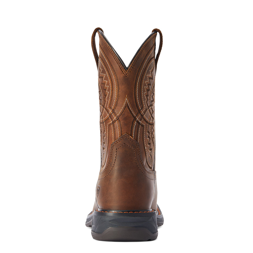 ARIAT Bottes western unisexes pour enfant Bout carré, Cidre épicé ARIAT Bottes western unisexes pour enfant Bout carré, Cidre épicé