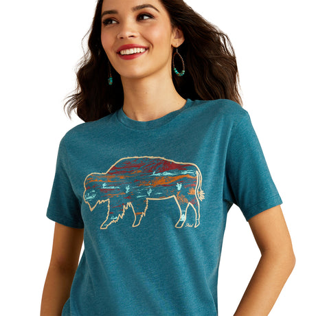 T-shirt Bison Ranch - Femme