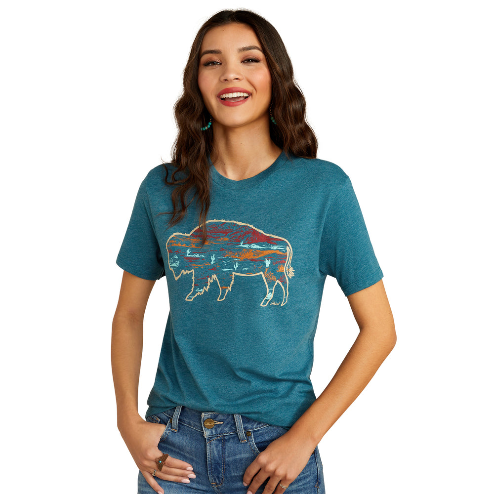 T-shirt Bison Ranch - Femme