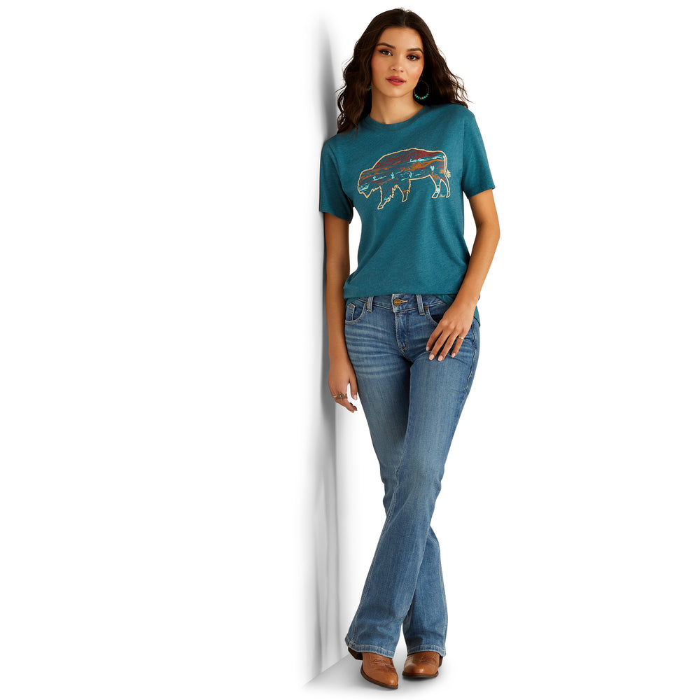 T-shirt Bison Ranch - Femme