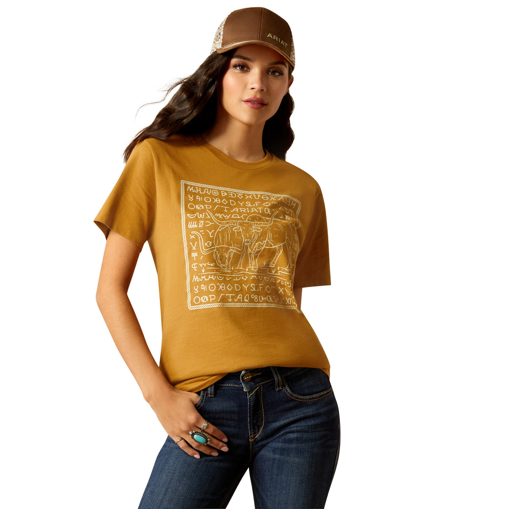 T-shirt Longhorn Brand - Femme