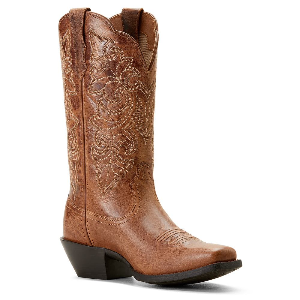 Botte Round Up Square Toe Ready Russet - Femme