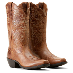 Botte Round Up Square Toe Ready Russet - Femme