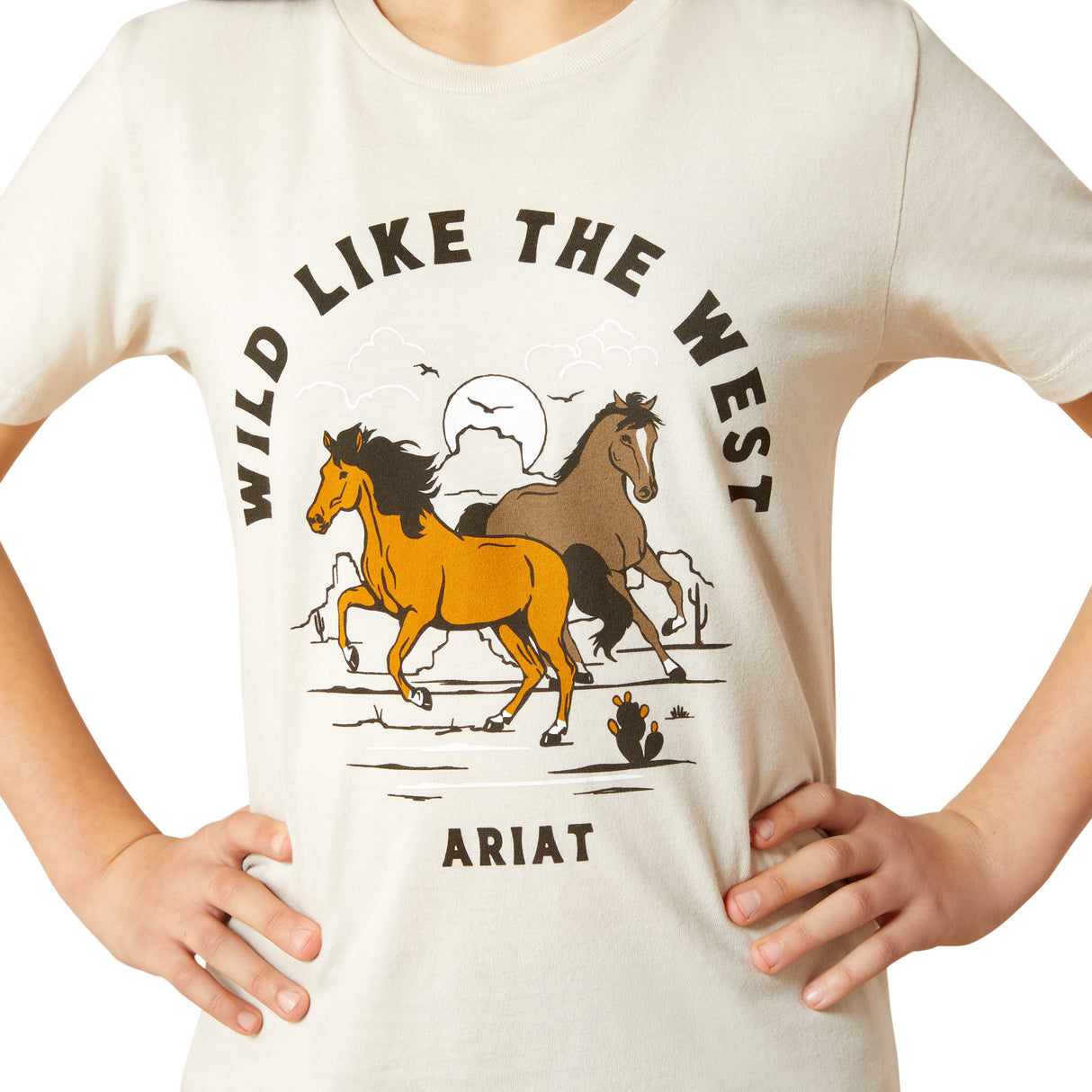T-Shirt Wild Like the West - Fille
