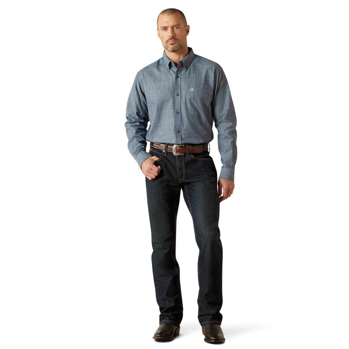 Western Trent Chambray Shirt - Men's