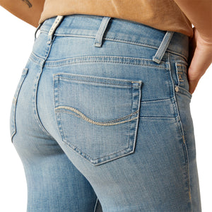 Alessia Mid-Rise Straight Leg Jeans - Women