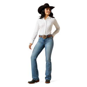 Rowyn Bootcut Leg High Rise Jeans - Women 