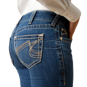 Joanna Mid-Rise Bootcut Jeans - Women