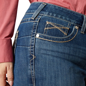 Joanna Mid-Rise Bootcut Jeans - Women