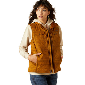 Veste sans manches Grizzly Quilted Brumbly Print - Femme