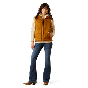 Veste sans manches Grizzly Quilted Brumbly Print - Femme