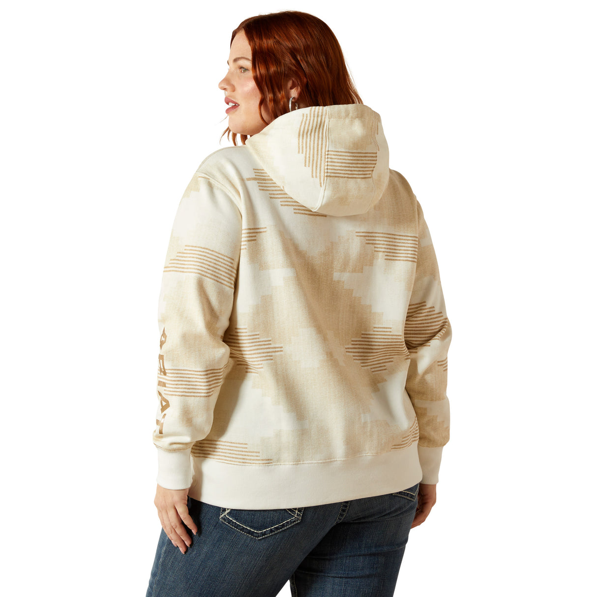 Hoodie Logo 2.0 Sedona Print - Femme