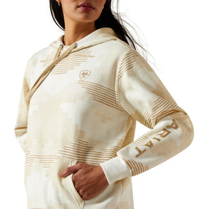 Hoodie Logo 2.0 Sedona Print - Femme