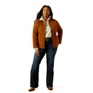Manteau Softshell Berber Chestnut - Femme