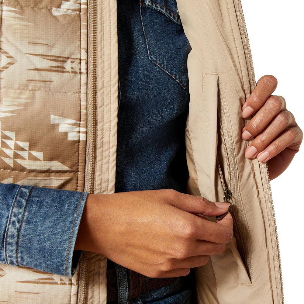 Veste sans manches isolée Crius Savannah Tan - Femme