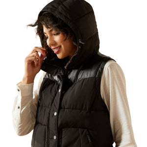 Veste Puffer Sans Manche Frontier Noir - Femme