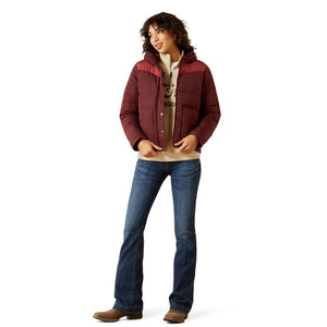 Manteau Puffer Frontier Windsor Wine - Femme