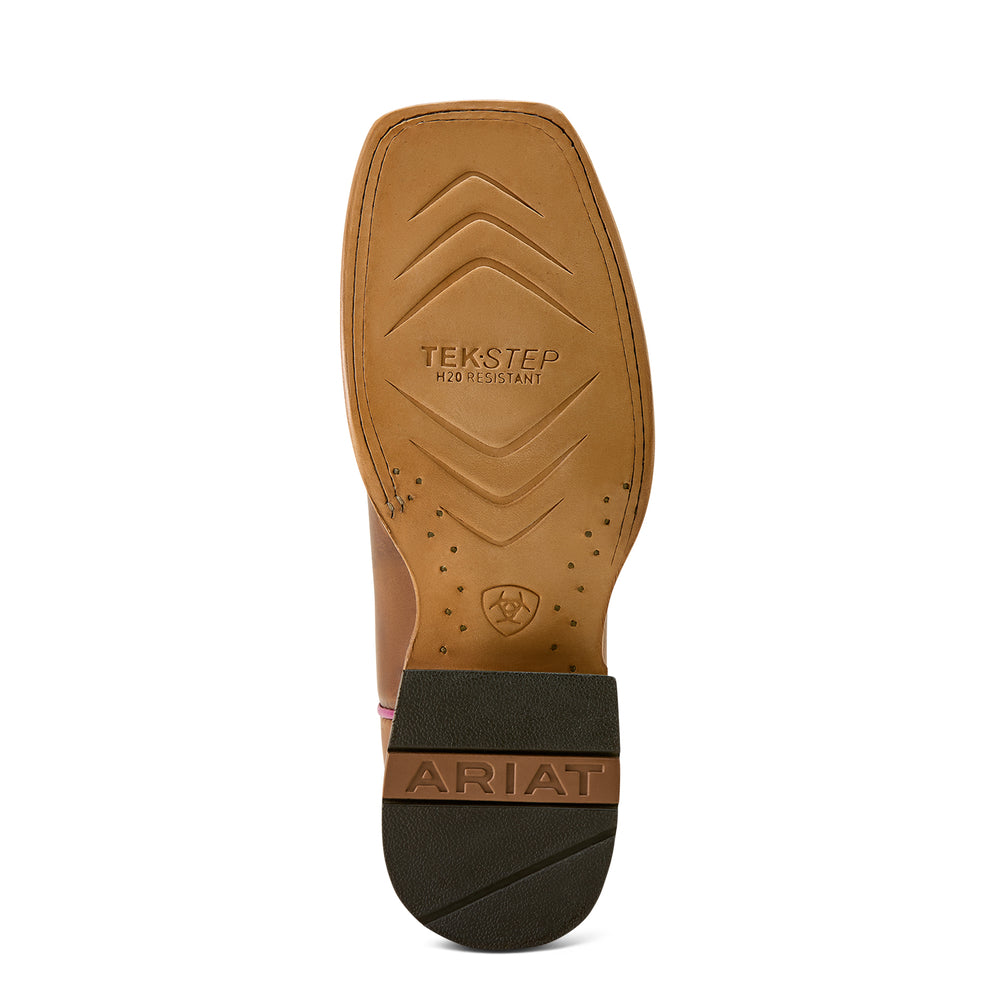 Bottes Western Frontier Wittman à semelle de cuir - Femme