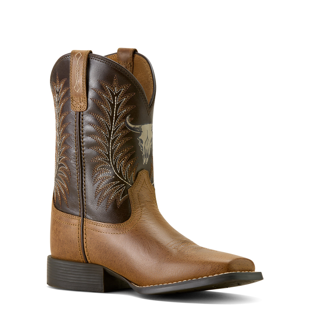 Bottes Western Stampede à Bout Large Carré - Enfant