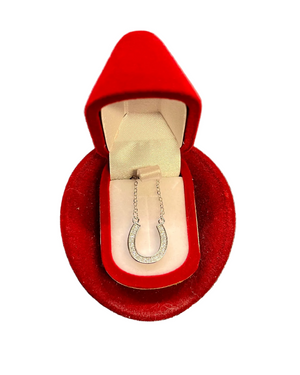 Collier Fer à Cheval dans un chapeau