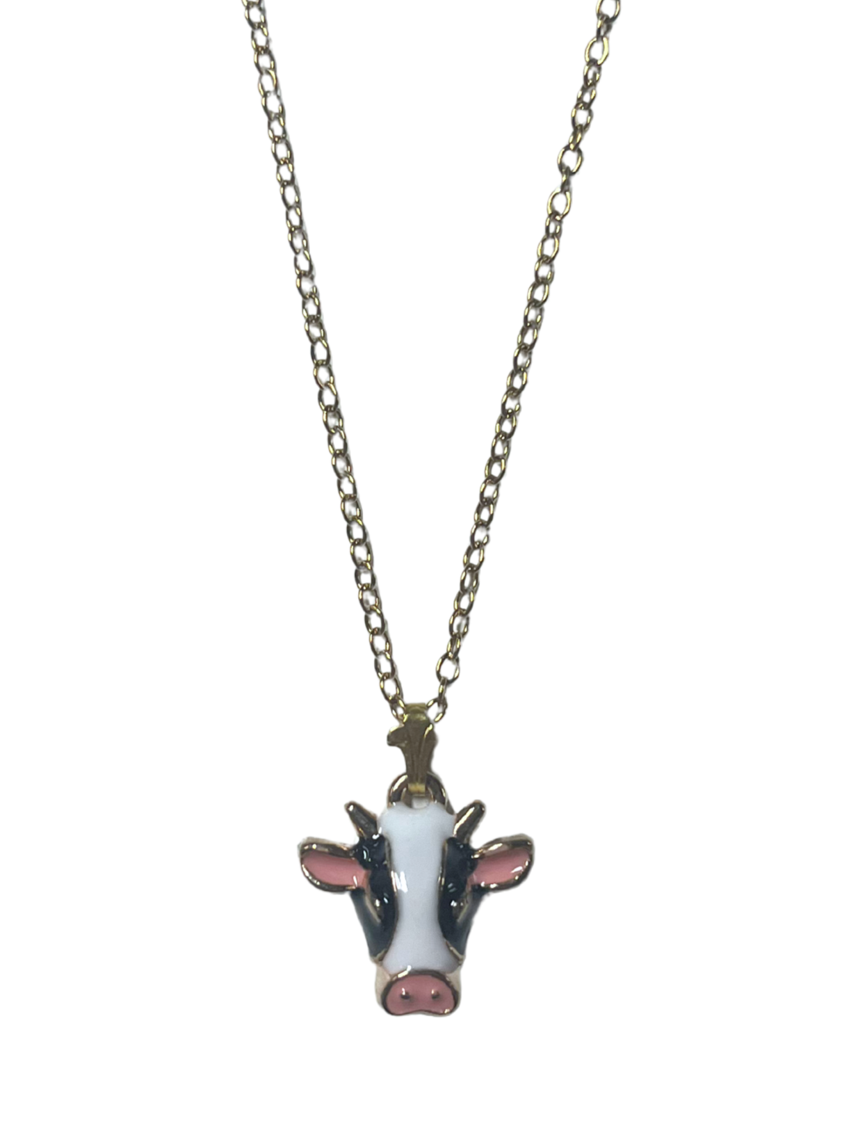 Cow Head Necklace