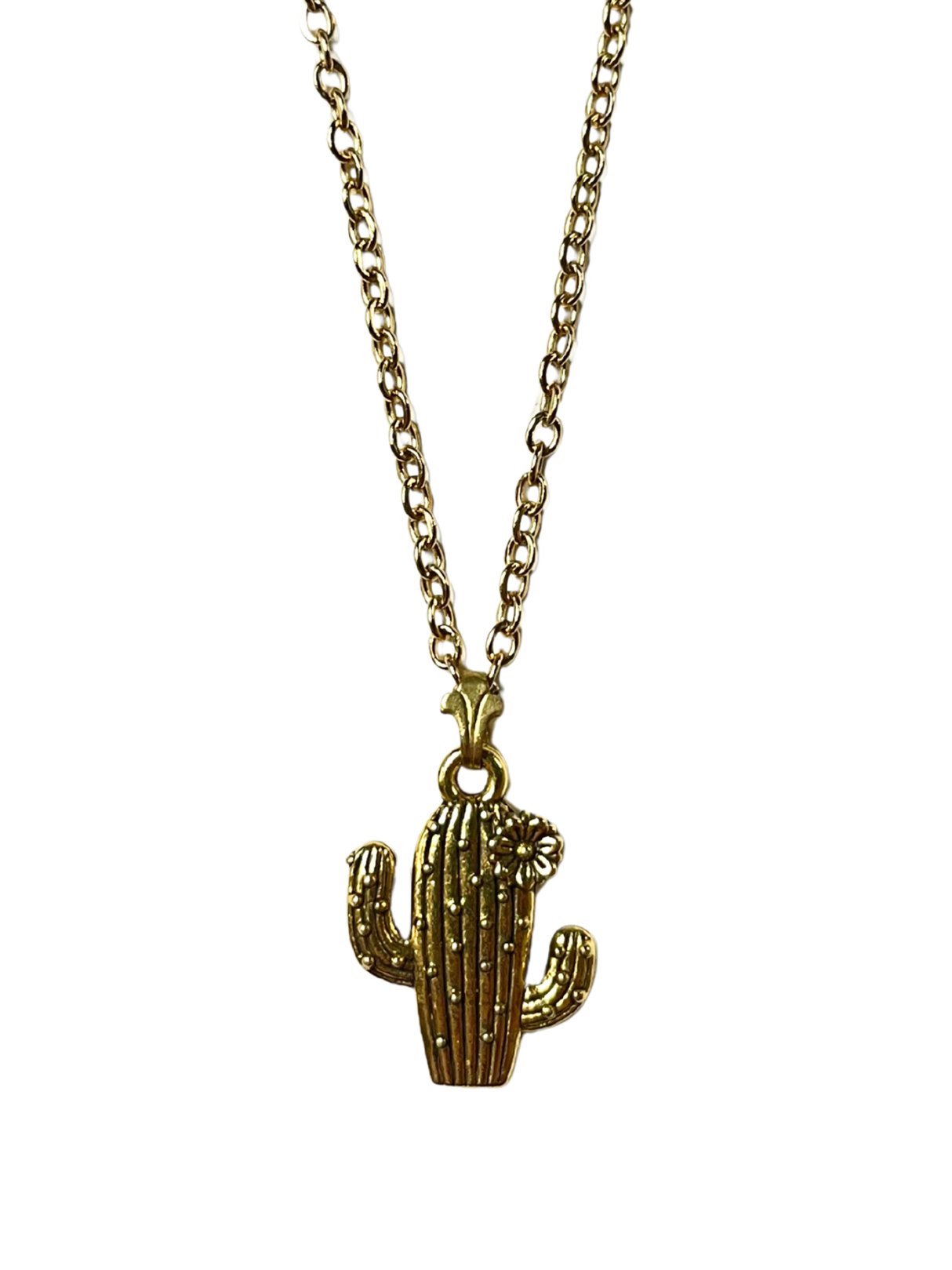 Collier Cactus Or