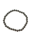 Silver bead bracelet