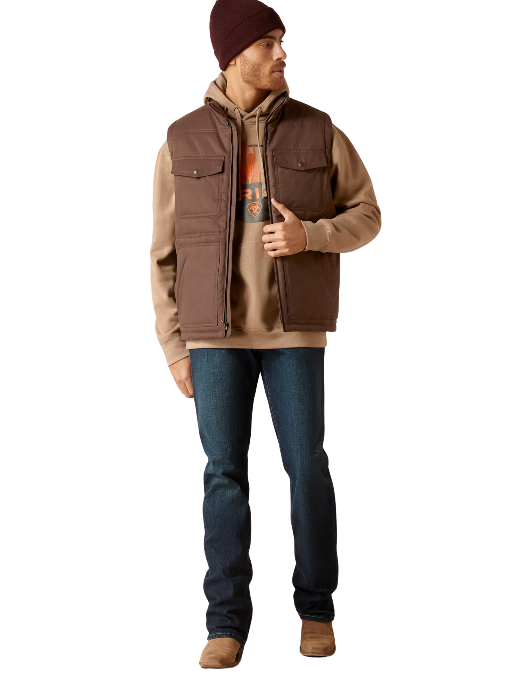 Veste Sans Manches Grizzly 2.0 Canvas Conceal and Carry - Homme