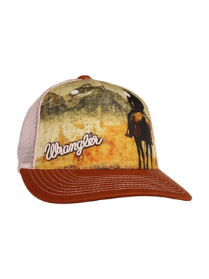 Casquette High Country Orange Brûlé