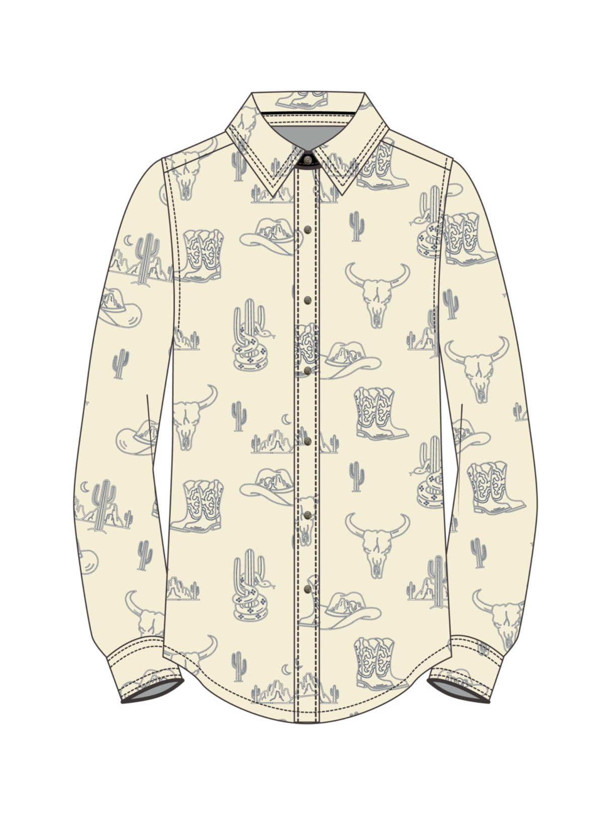 Chemise Western Homestyle - Femme