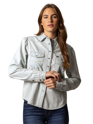 Jane Denim Snap Shirt - Women's