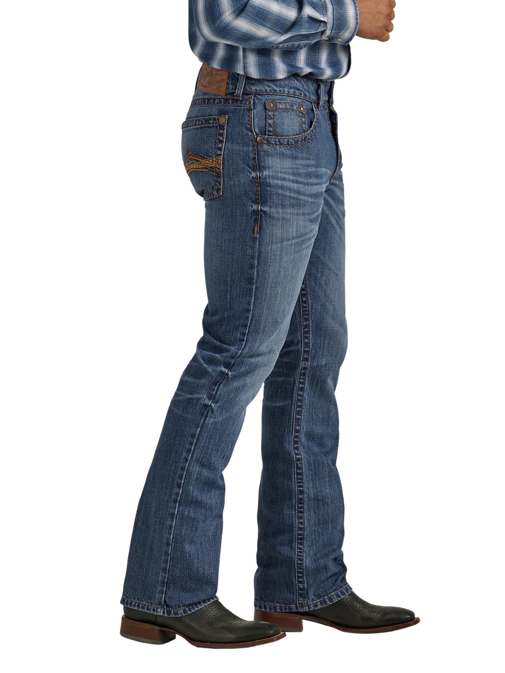 Rock47 Slim fit Bootcut Jeans - Men