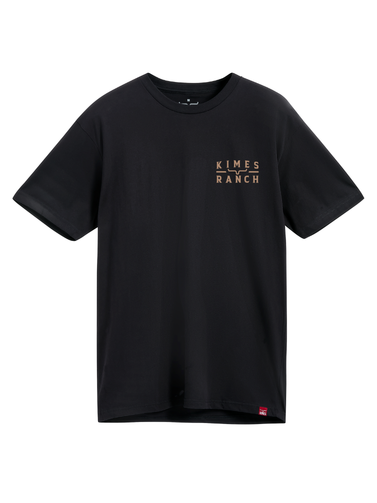 T-Shirt Back Branded Noir - Homme