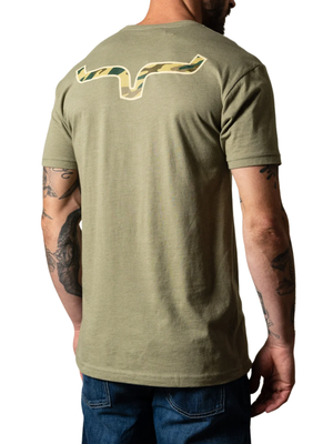 T-Shirt Camo Back - Homme