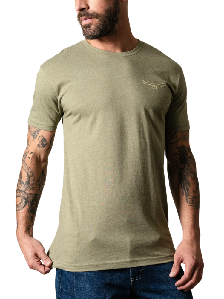 T-Shirt Camo Back - Homme