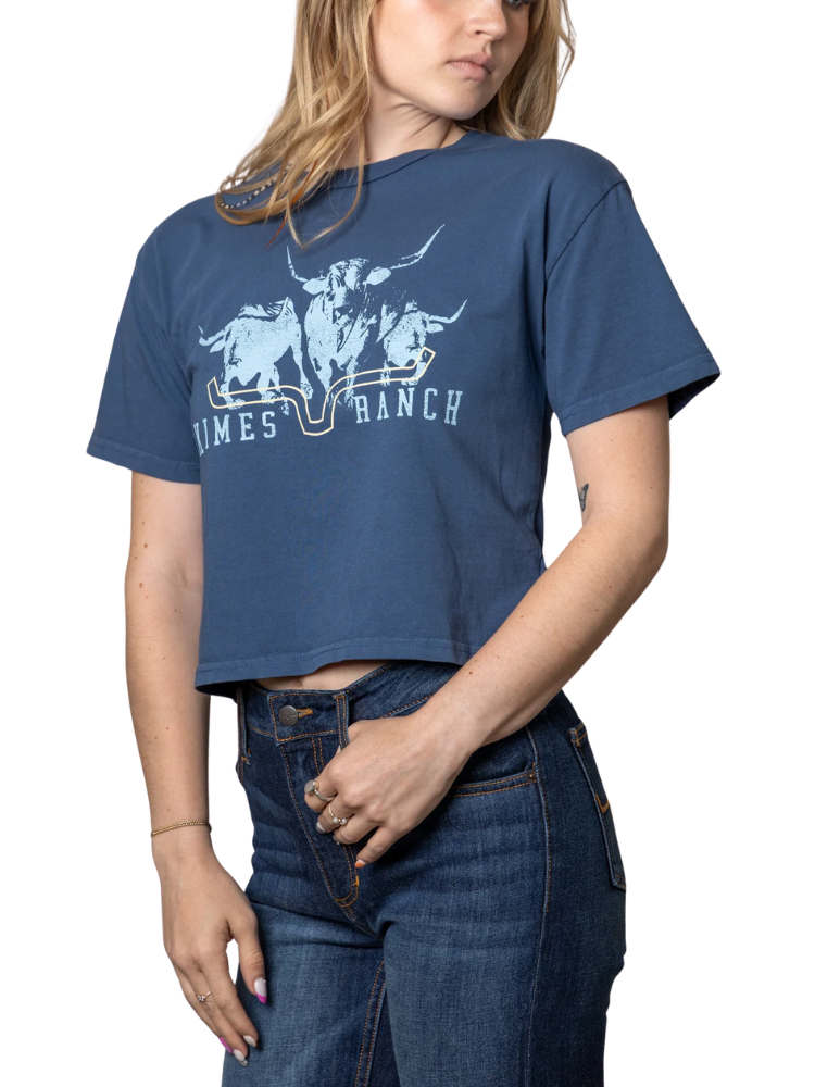 T-Shirt Cropped Movin' Out - Femme