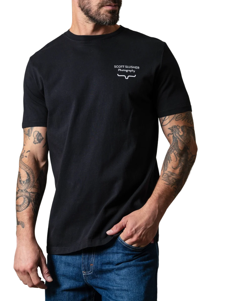 T-Shirt SS Bronc Ride noir - Homme