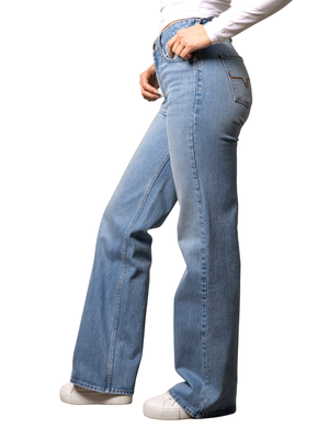 Jeans Western Zoey Light Wash Wide Leg - Femme