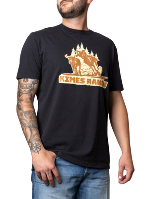 T-Shirt Lucky B Bull Dogger - Homme