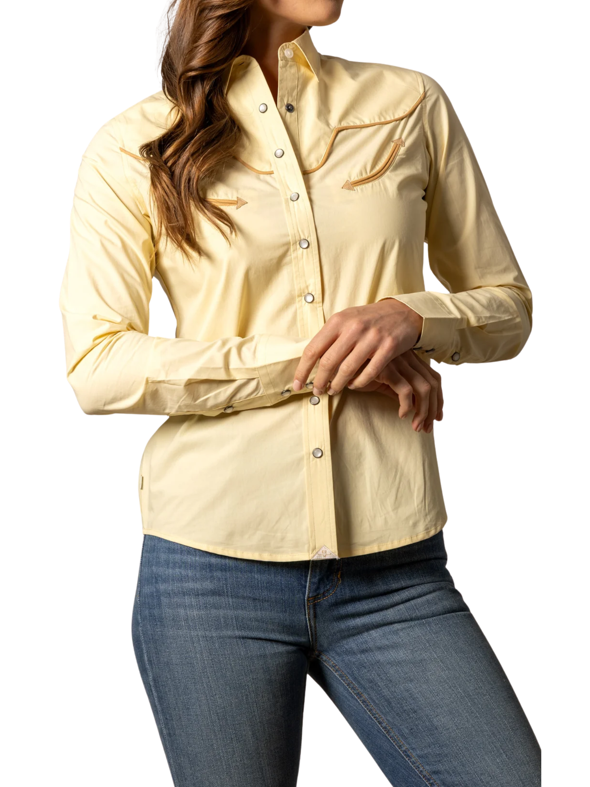 Chemise Western Logo Horn - Femme