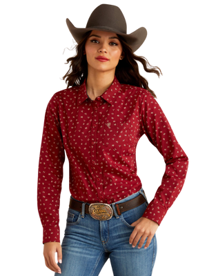 Chemise Kirby Stretch Cattle Brand - Femme