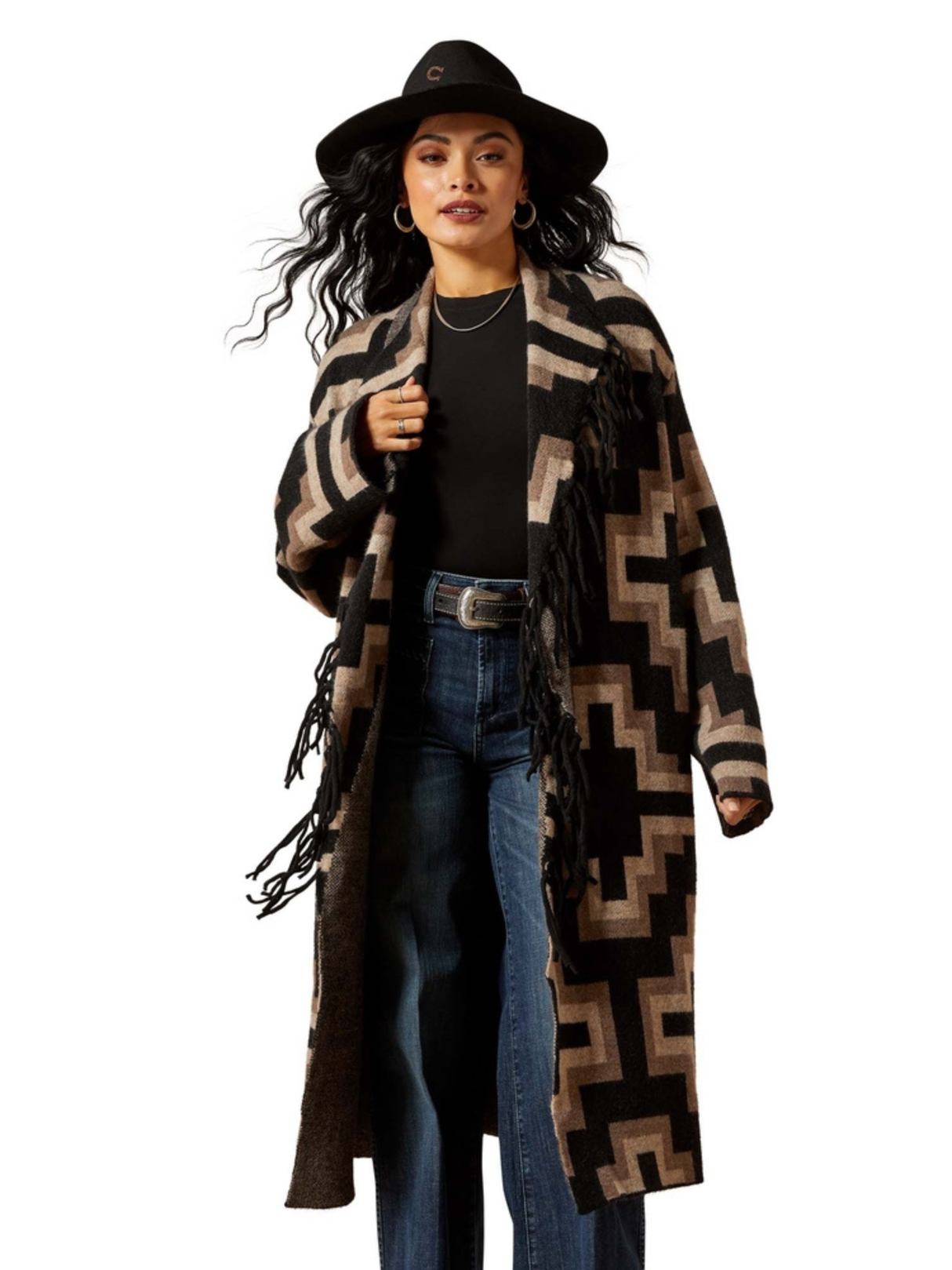 Manteau-pull Barrel Nala Southwest - Femme