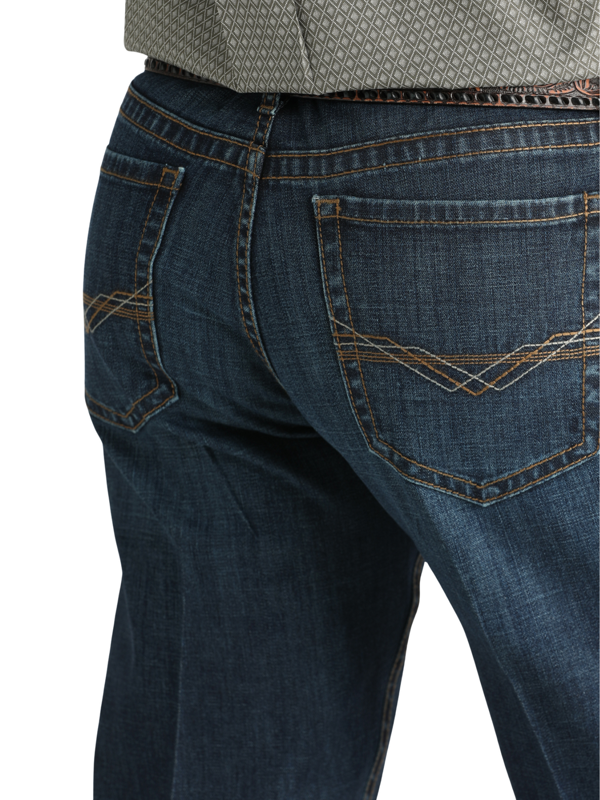 Jeans Western Relax bootcut Grant Dark Stone Wash - Homme