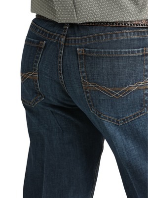 Jeans Western Relax bootcut Grant Dark Stone Wash - Homme