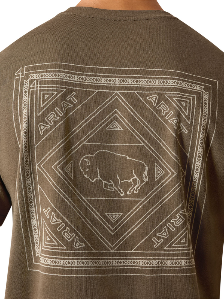 T-shirt Buffalo Bandana ToughStock Boxy - Homme