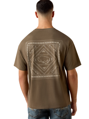 T-shirt Buffalo Bandana ToughStock Boxy - Homme
