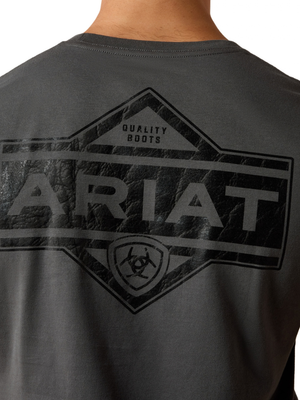 T-Shirt Leather Diamond - Homme
