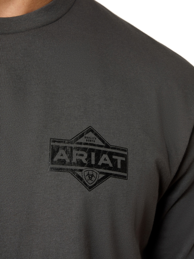 T-Shirt Leather Diamond - Homme