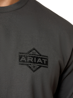 T-Shirt Leather Diamond - Homme