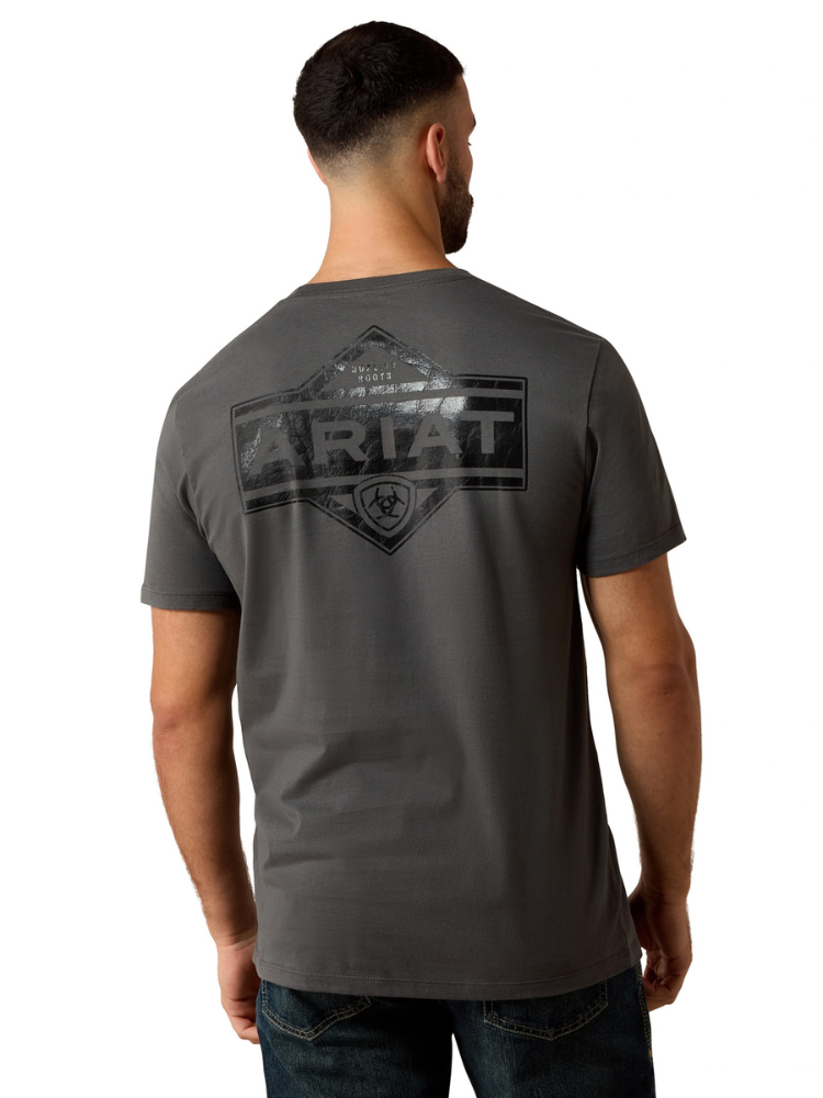 T-Shirt Leather Diamond - Homme